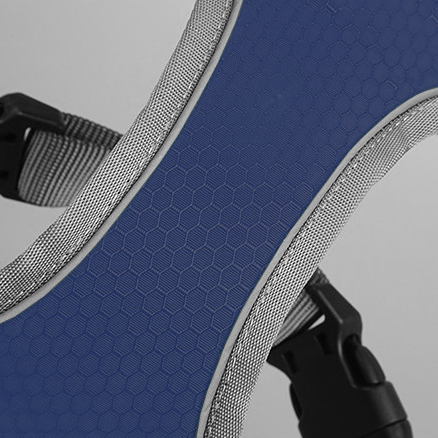 Szelki treningowe spacerowe dla psa ASTRO granatowe rozmiar L - obrazek 8