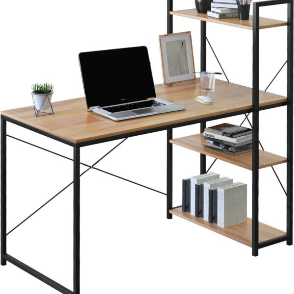 Biurko industrialne loftowe Trosa Modern Oak