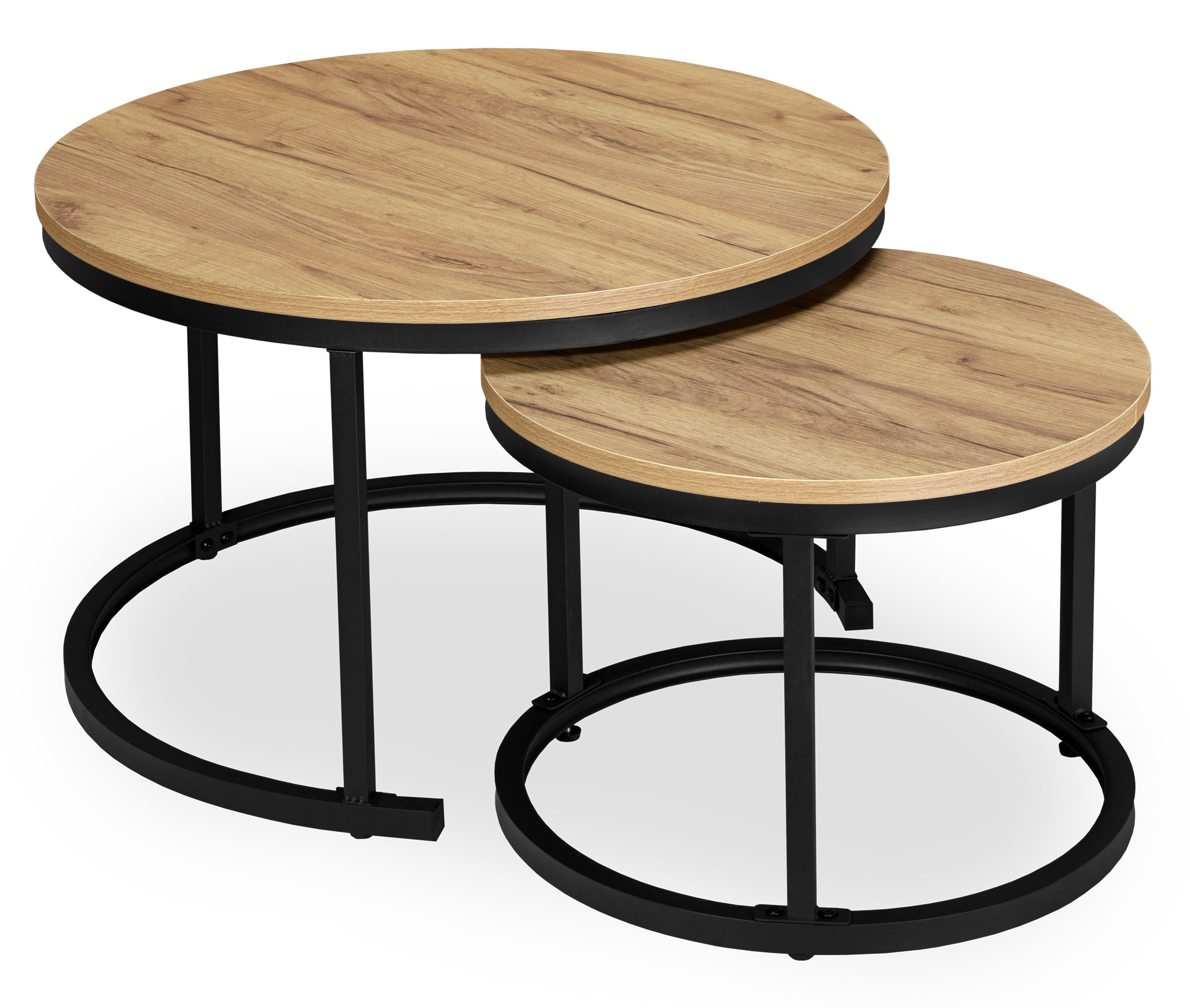 Zestaw dwóch stolików Galen Craft - obrazek 3