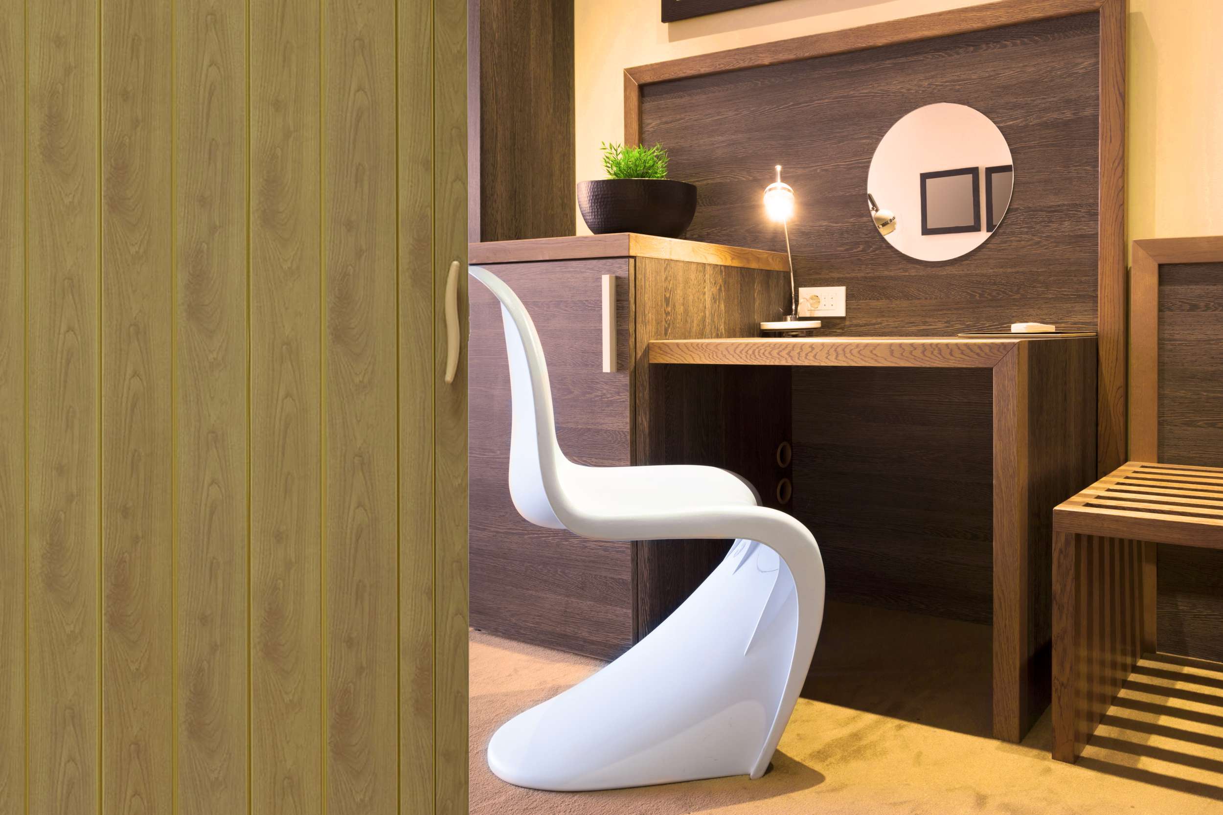 Drzwi harmonijkowe 001P JASNY DĄB MAT G - 90 cm - obrazek 2