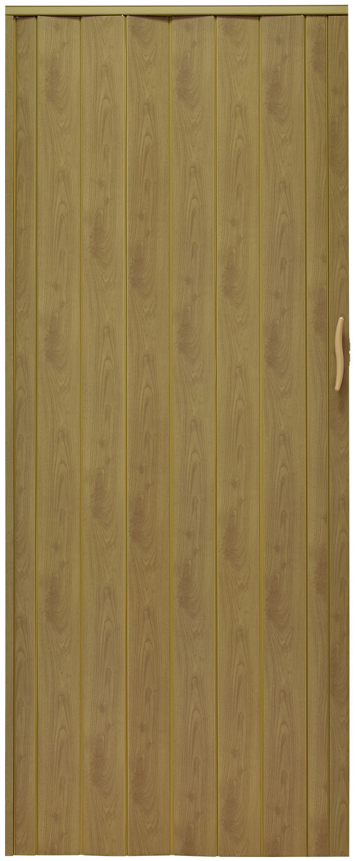 Drzwi harmonijkowe 001P JASNY DĄB MAT G - 90 cm - obrazek 6