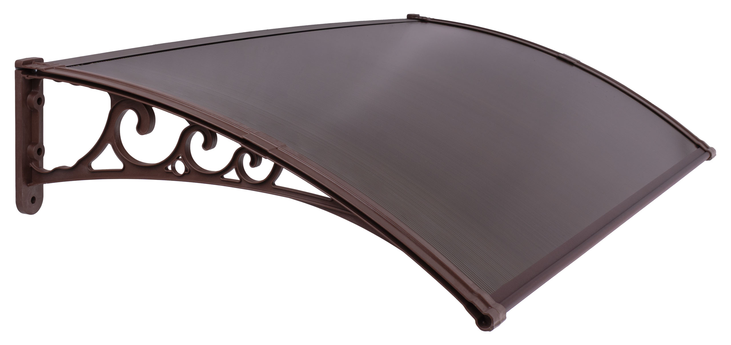 Daszek plastikowy Miko 100x150cm brązowy - obrazek 4