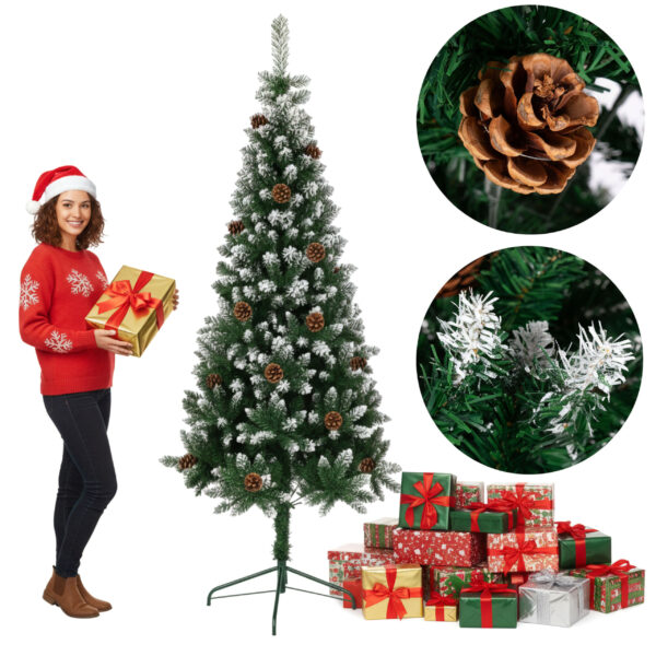 Choinka Bożonarodzeniowa NATALE z szyszkami