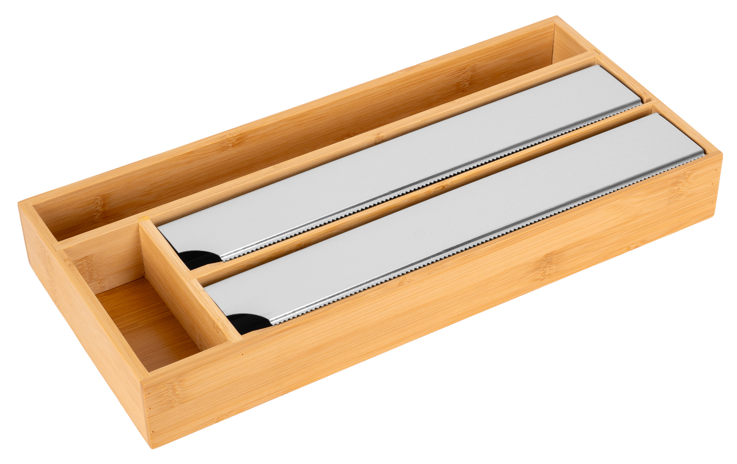 Bambusowy dyspenser do folii BORDE - obrazek 2