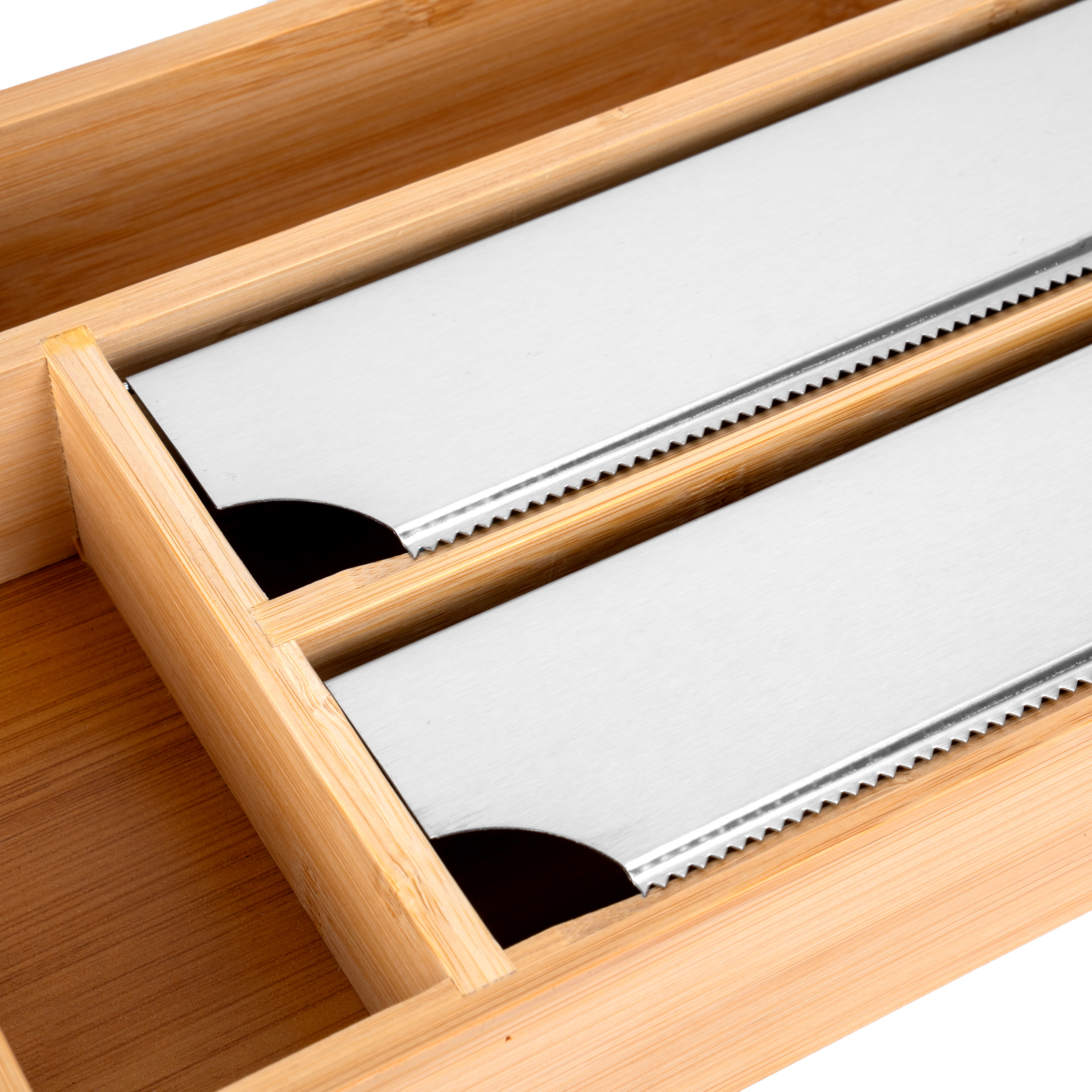 Bambusowy dyspenser do folii BORDE - obrazek 3