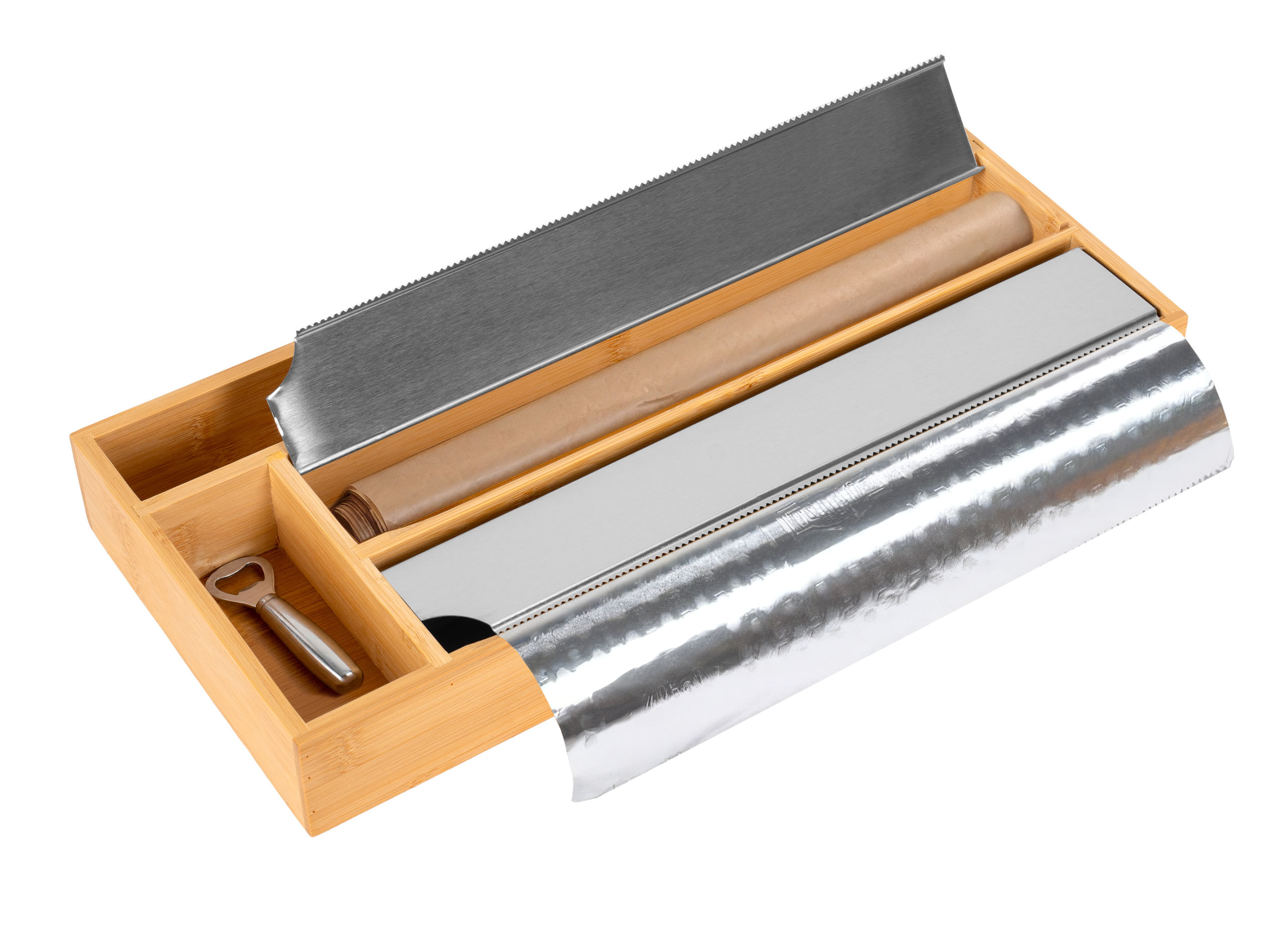 Bambusowy dyspenser do folii BORDE - obrazek 7