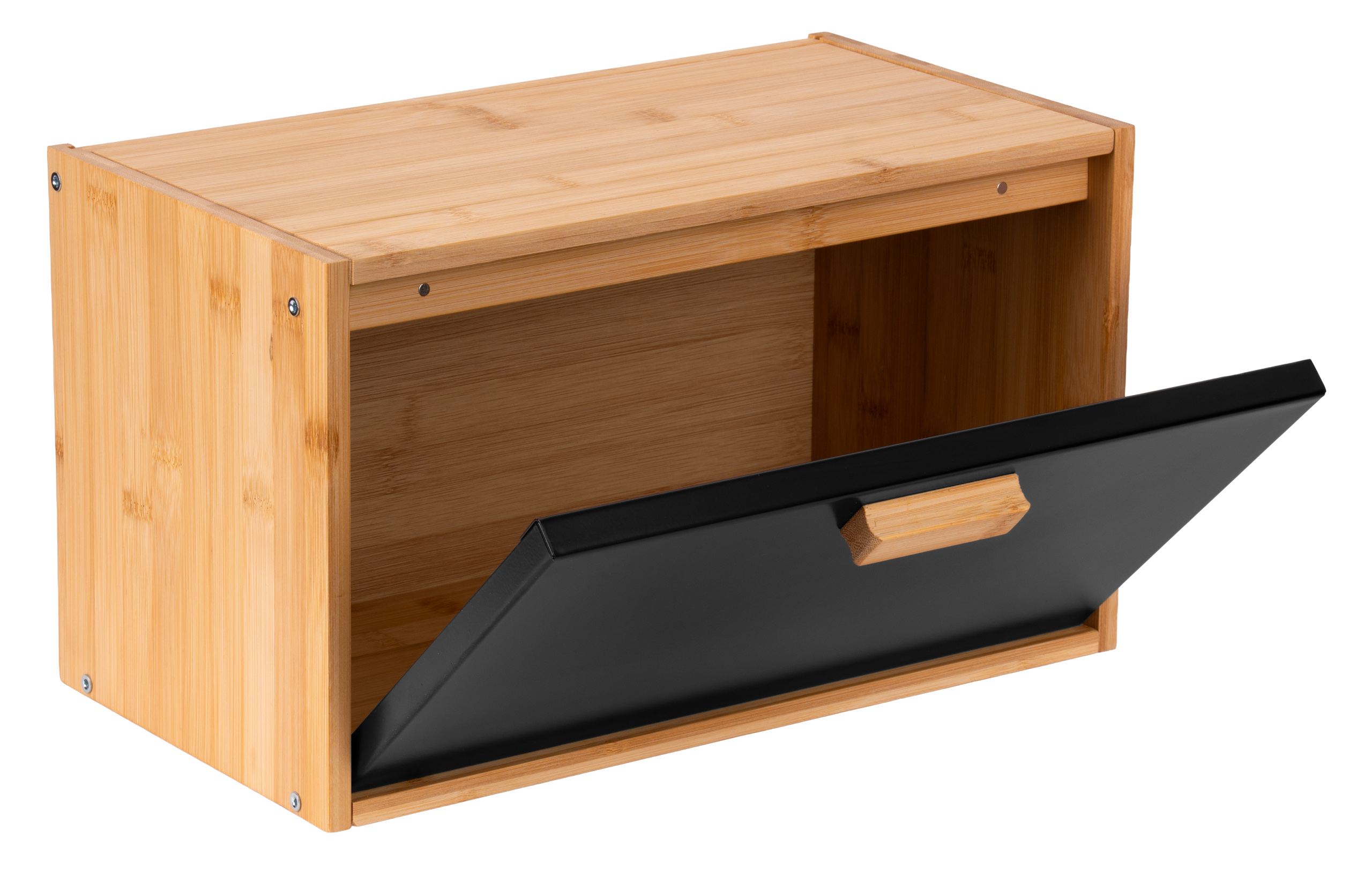 Chlebak pojemnik na pieczywo bambusowy CHARLES - obrazek 4