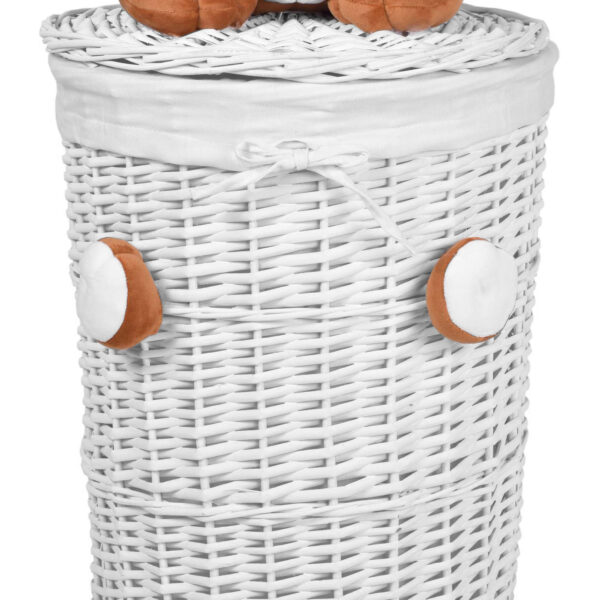 Kosz wiklinowy Miś 75L