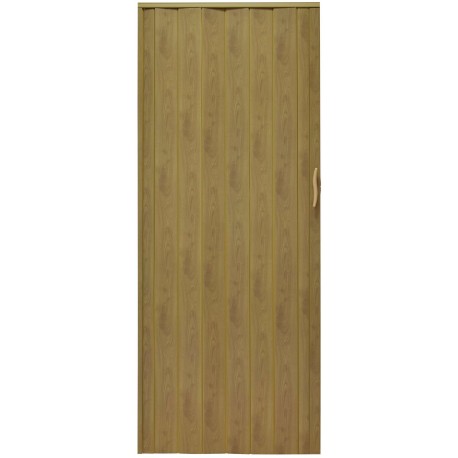 Drzwi harmonijkowe 001P JASNY DĄB MAT G - 90 cm