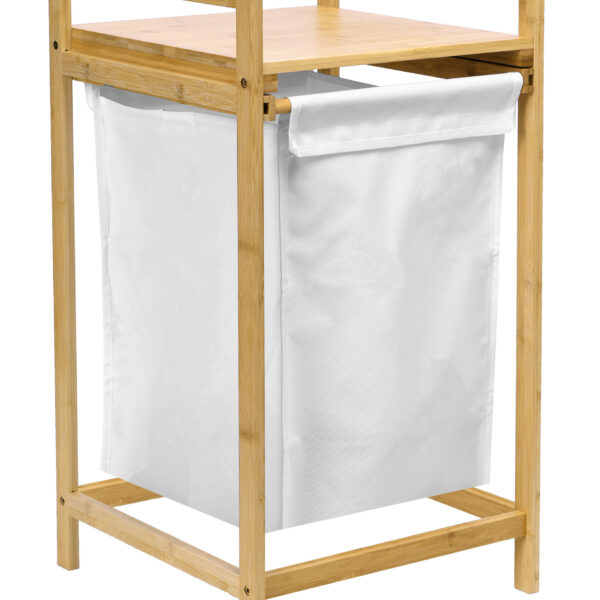 kosz na pranie lub zabawki bambusowy HANOI 1 przegroda