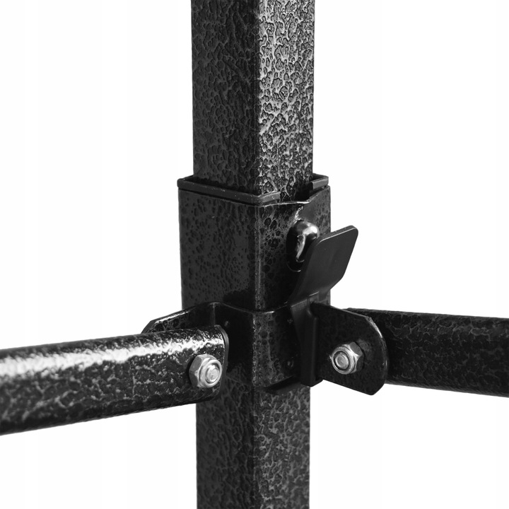 Pawilon handlowy ekspresowy 3x3 m czarny - obrazek 10