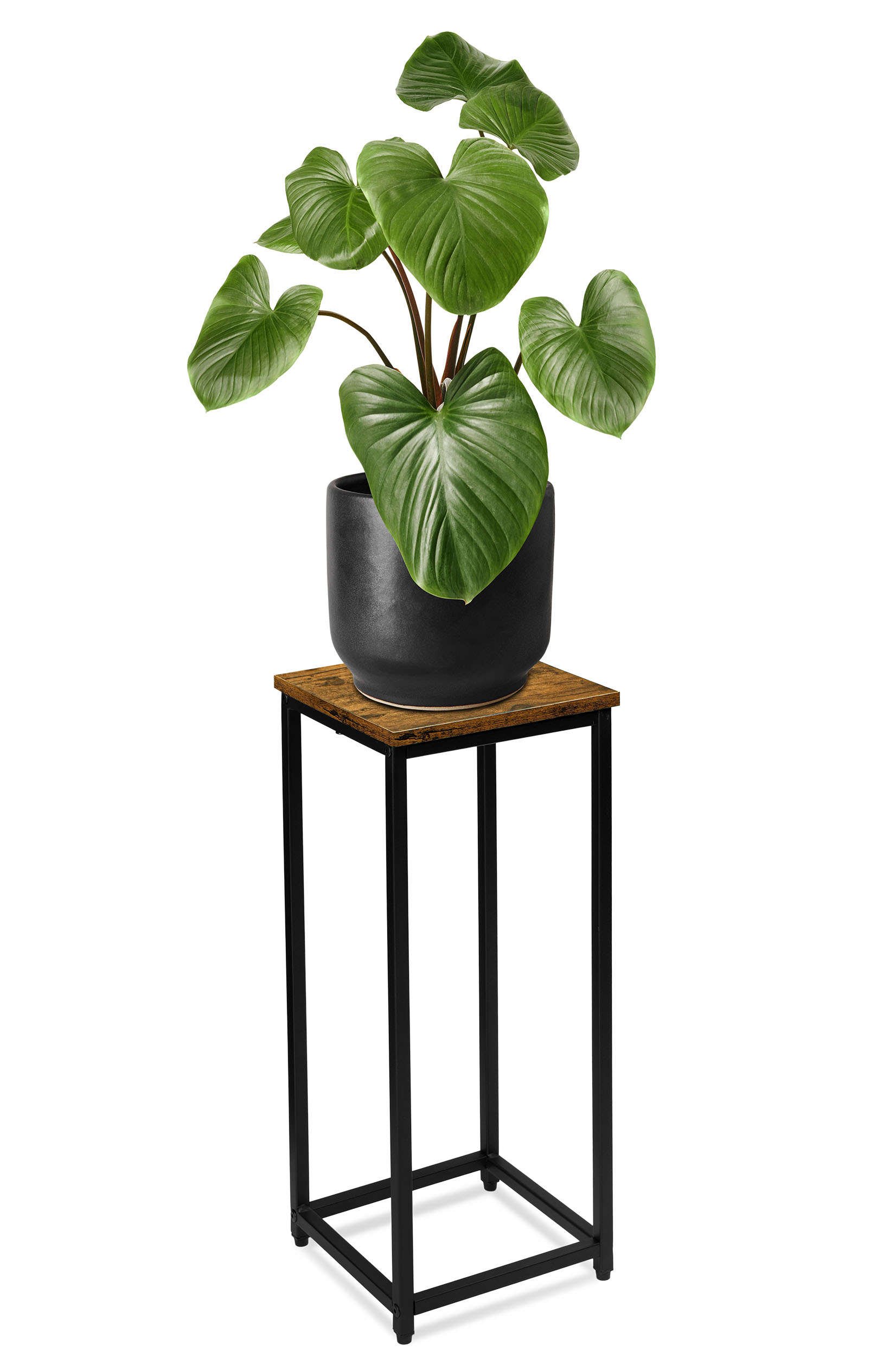 Kwietnik loftowy ARBEN RUSTIC loft czarny 60 cm - obrazek 7