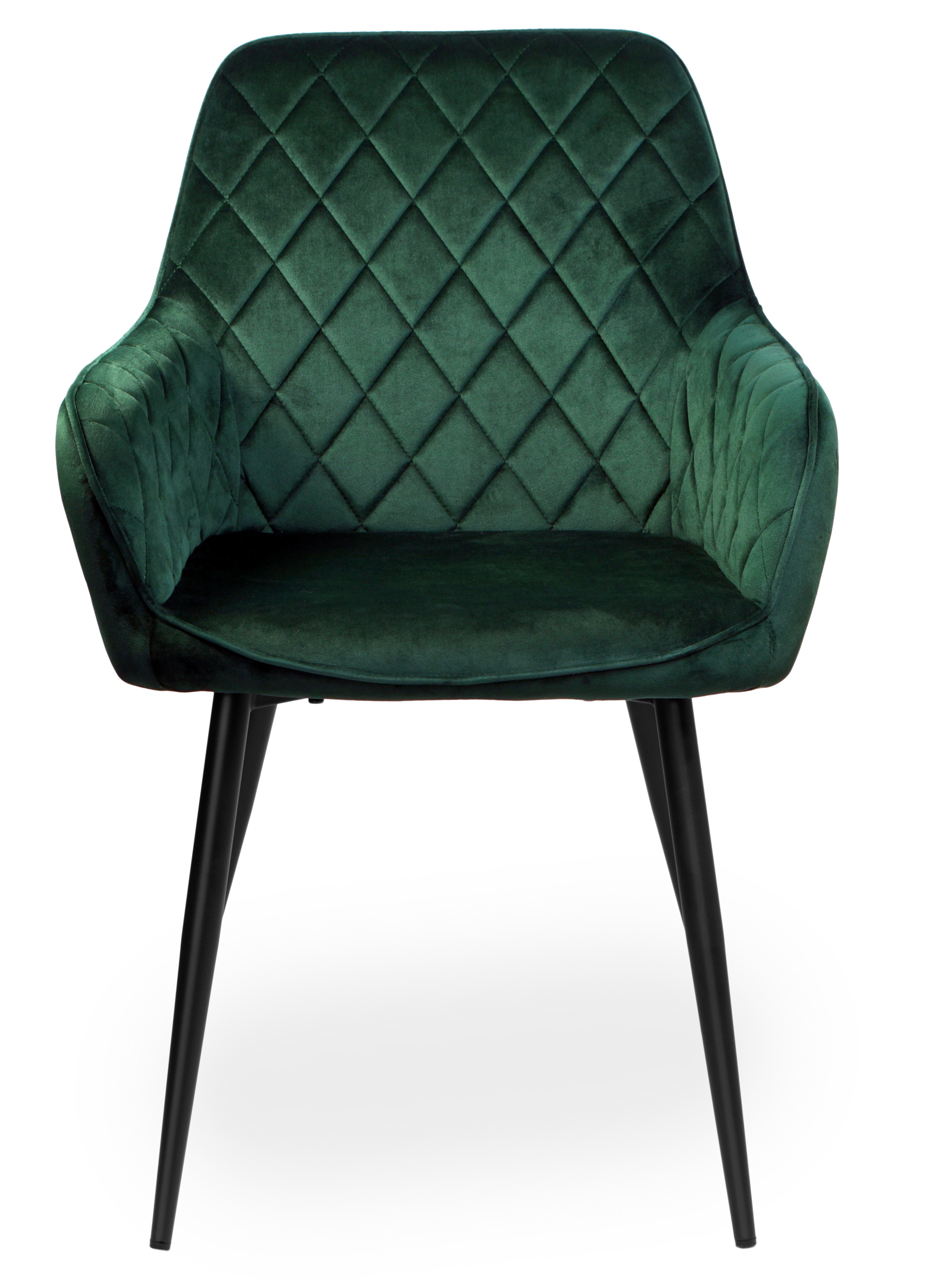 Krzesło welurowe HAVANA VELVET ciemnozielone - obrazek 7