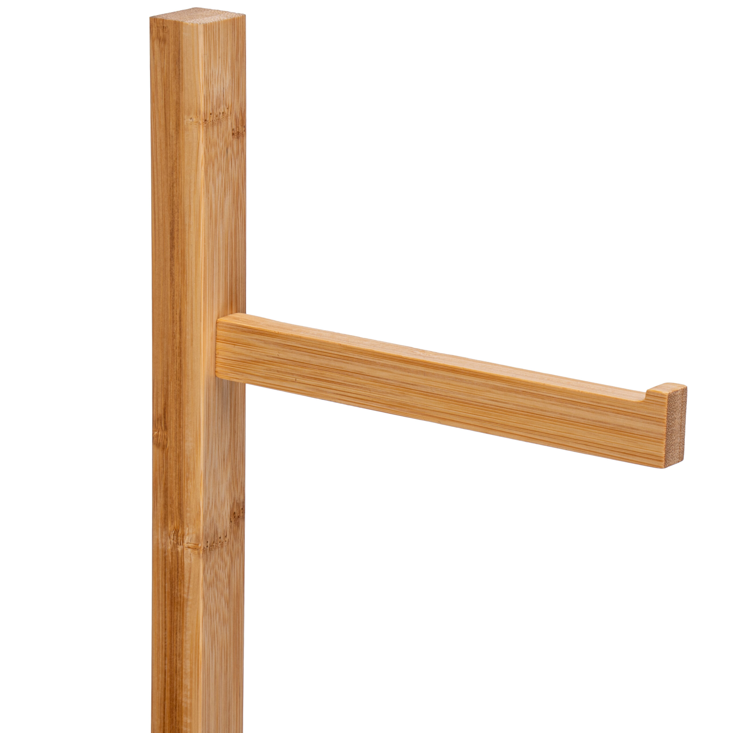 Stojak na papier toaletowy KEFAS naturalny bambus - obrazek 7