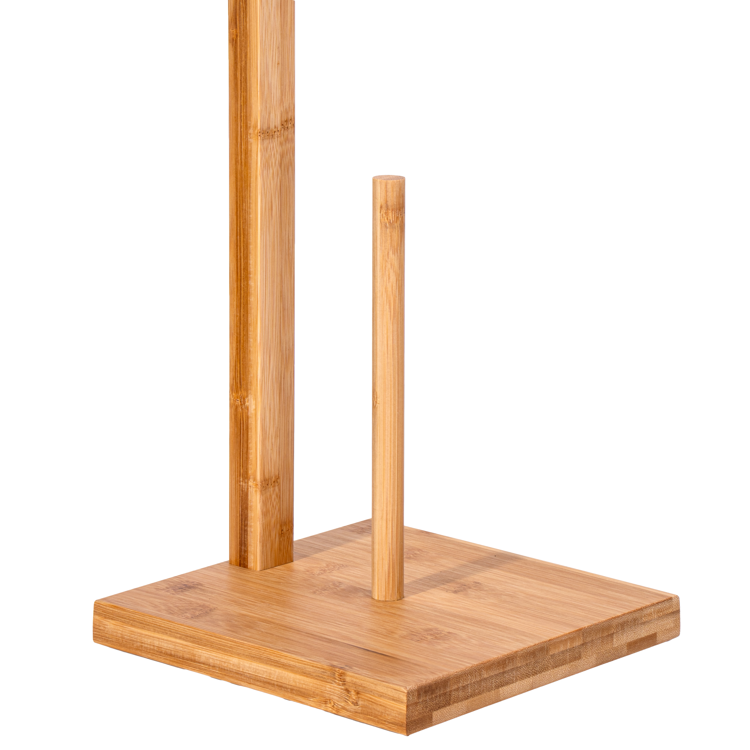Stojak na papier toaletowy KEFAS naturalny bambus - obrazek 6