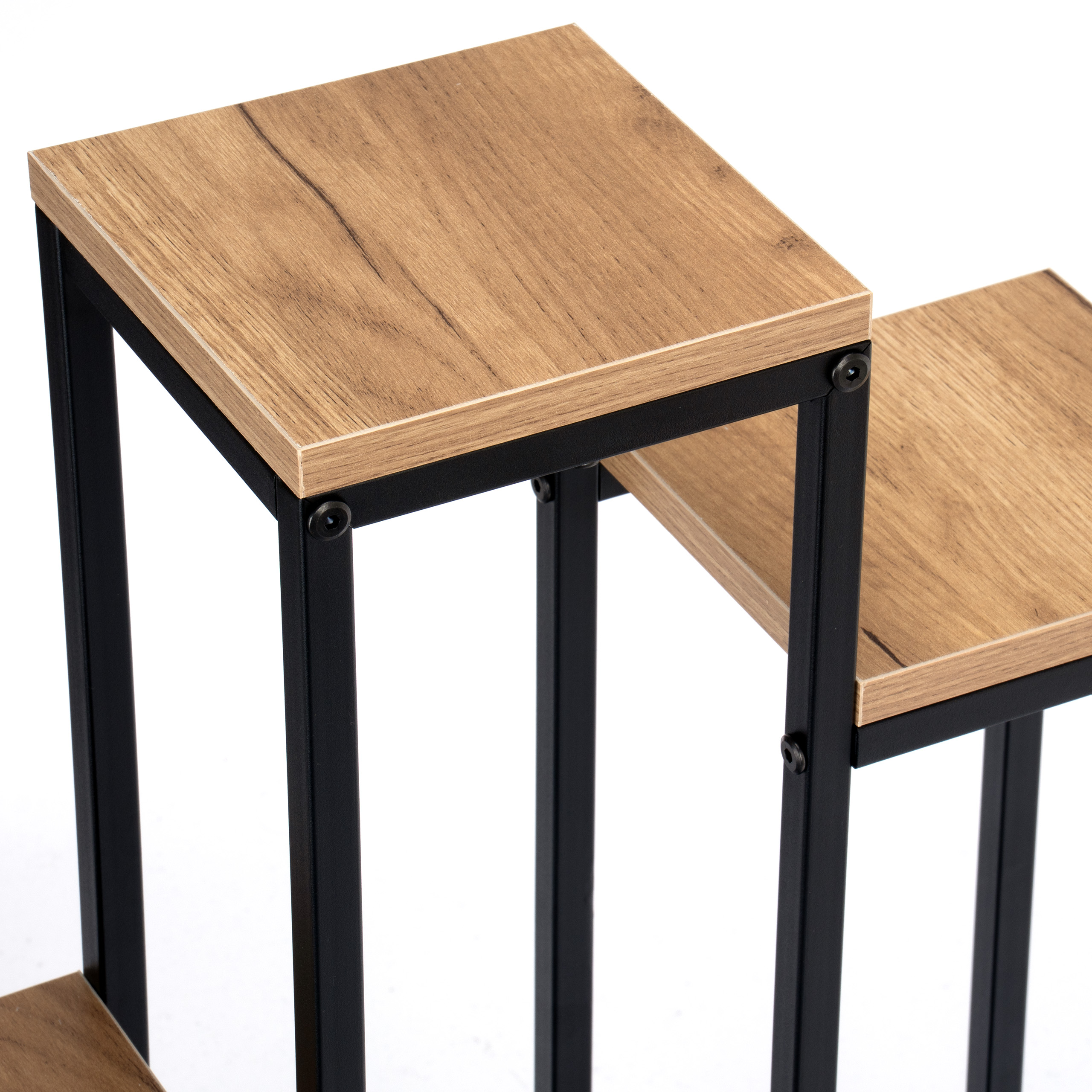 Kwietnik metalowy loft AGRAS CRAFT stojak na kwiaty - obrazek 6