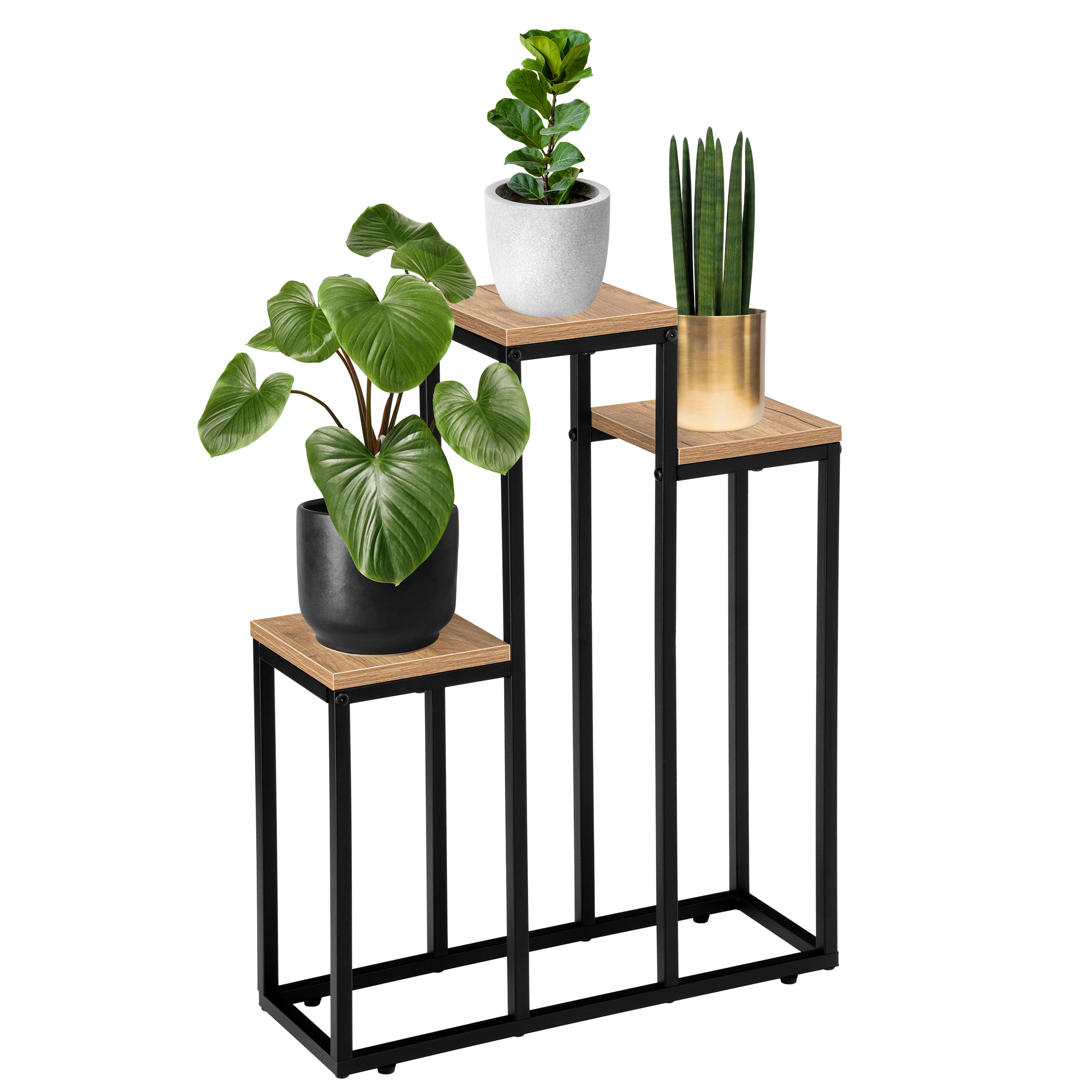 Kwietnik metalowy loft AGRAS CRAFT stojak na kwiaty - obrazek 4