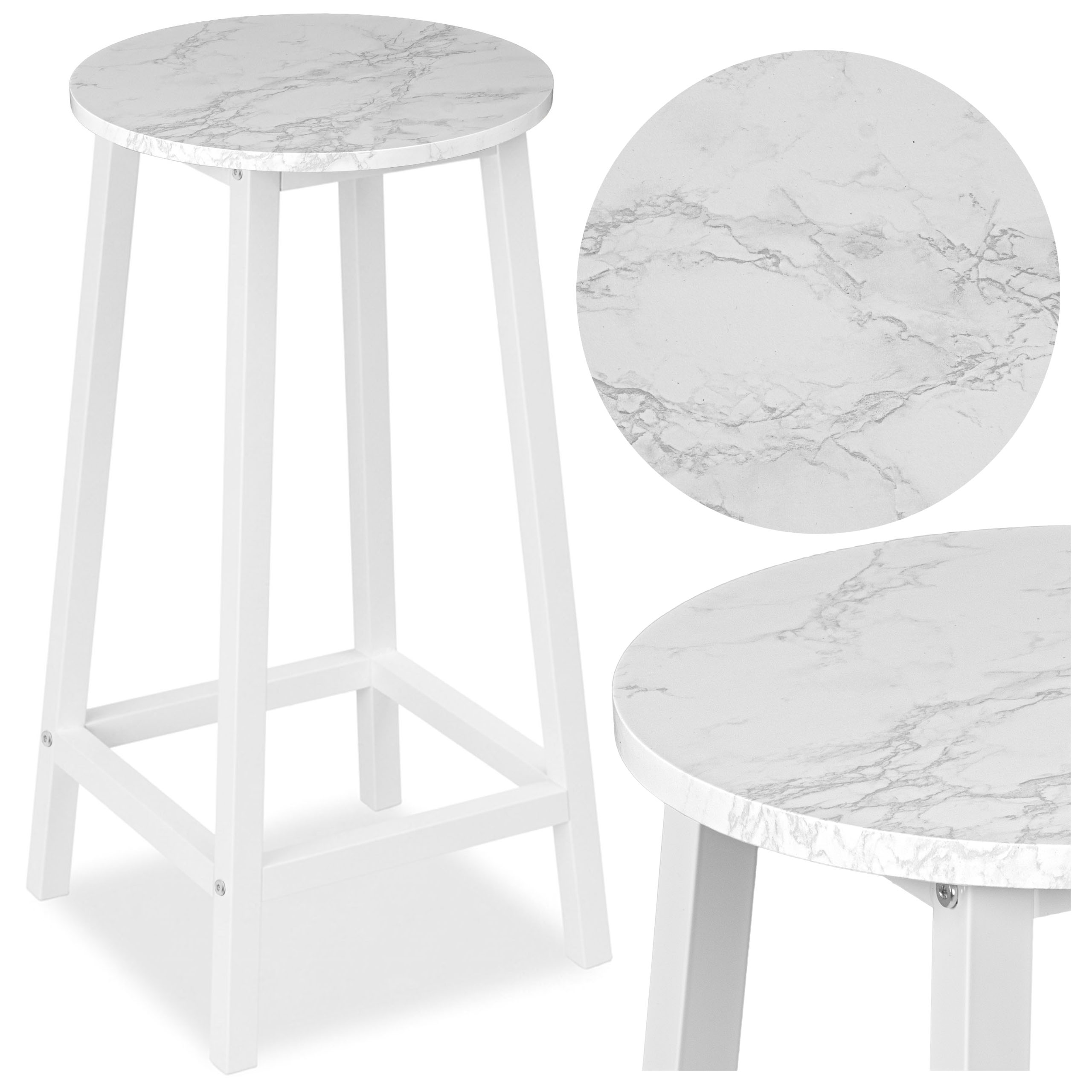 Hoker Flint White Biały Marmur Glamour