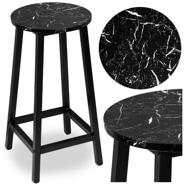 Hoker Flint Black Czarny Marmur glamour
